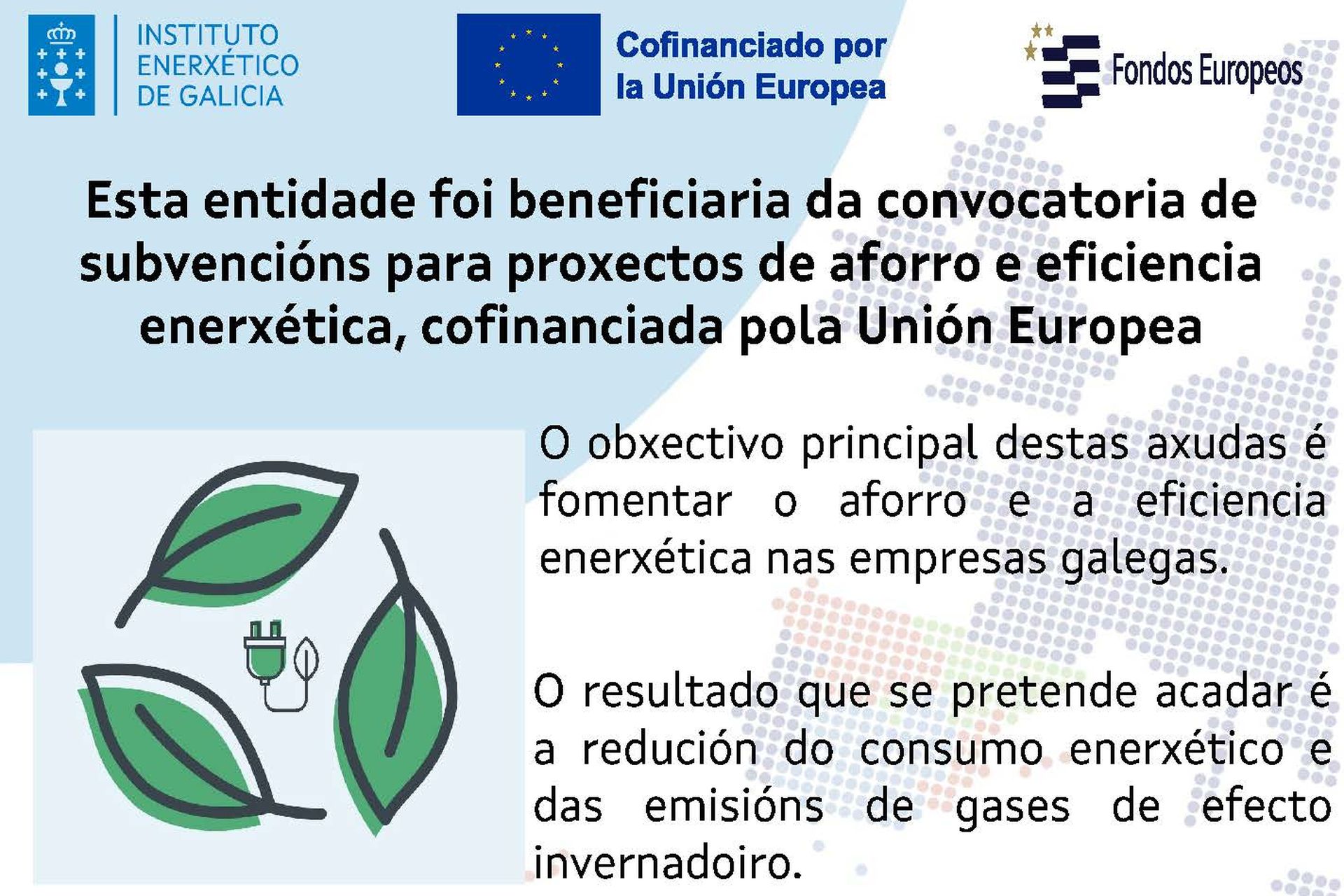 Subvención para proyectos de ahorro y eficiencia energética