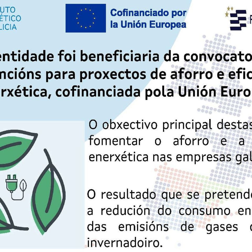 Subvención para proyectos de ahorro y eficiencia energética